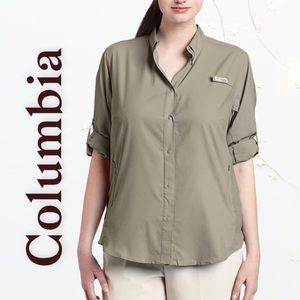 🔥Columbia Shirt long sleeves button down